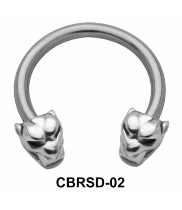 Wild Style Nipple Circular Barbell CBRSD-02
