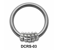 Interesting Design Nipple Piercing Closure Ring DCRS-03
