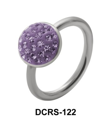 Rainbow Round Closure Rings DCRS-122