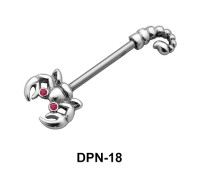 Scorpion Nipple Piercing DPN-18