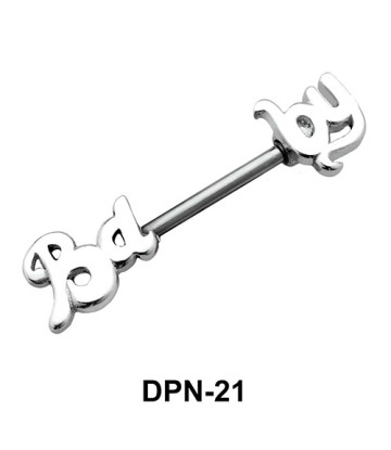Baby Shaped Double Nipple Piercing DPN-21