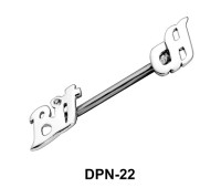 Bitch Shaped Double Nipple Piercing DPN-22