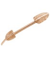 Leafy Shaped Double Nipple Piercing DPN-24