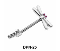 Double Dragonfly Nipple Piercing DPN-25
