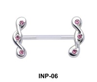 Pretty Spiral Invisible Nipple Piercing INP-06