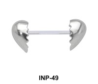 Broken Heart Nipple Piercing INP-49