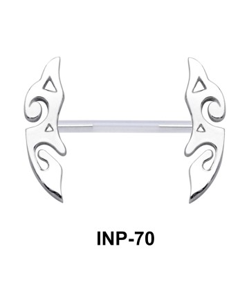 Champagne Glass Shaped Invisible Nipple Piercing INP-52