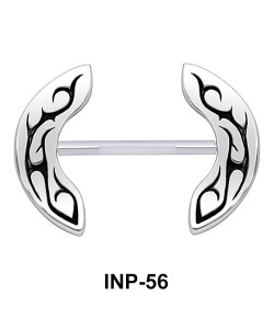 Broken Shield Invisible Nipple Piercing INP-56