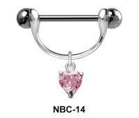 Shimmering Nipple Piercing NBC-14 