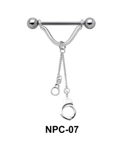 Ring Shaped Nipple Piercing NPC-07