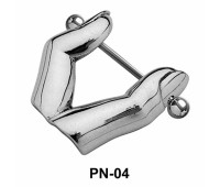 Fingers Shaped Nipple Piercing PN-04