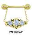 Designer Stone Nipple Filigree PN-172
