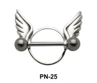 Wings Shaped Nipple Piercing PN-25