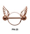 Wings Shaped Nipple Piercing PN-25