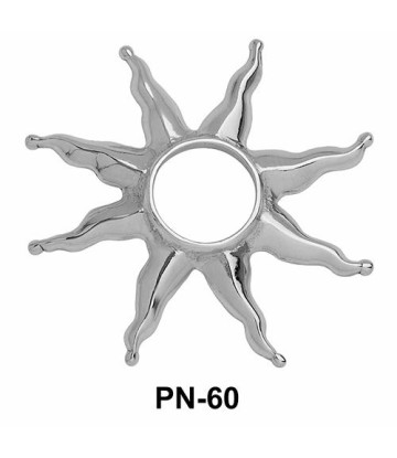 Sunrays Shaped Nipple Piercing PN-60 