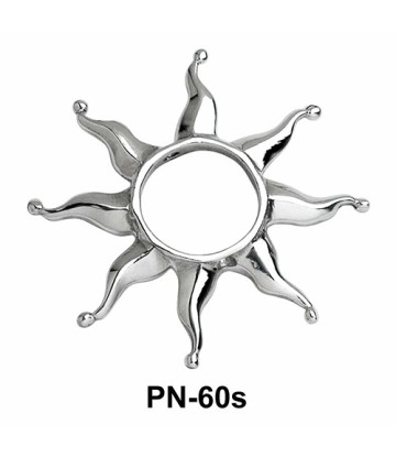 Smaller Sunrays Nipple Piercing PN-60s