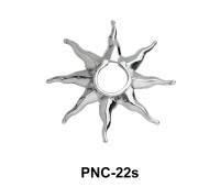 Small Sunrays Nipple Clip PNC-22s