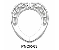 Plain Carving Heart Nipple Clip PNCR-03