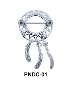 Dream Catcher Nipple Piercing PNDC-01