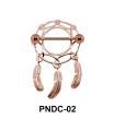 Dream Catcher Nipple Piercing PNDC-02