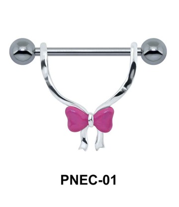 Pretty Bow Nipple Piercing PNEC-01