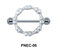 Bony Circle Nipple Piercing PNEC-06