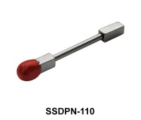 Mike Shaped Double Nipple Piercing SSDPN-110