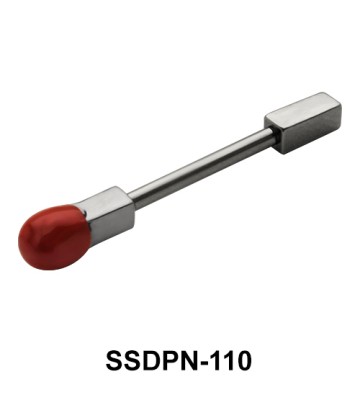 Mike Shaped Double Nipple Piercing SSDPN-110