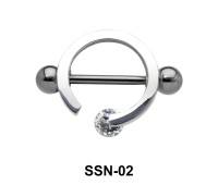 Circle Shaped Nipple Piercing SSN-02