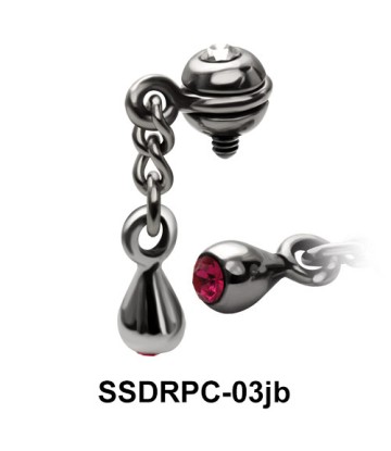Drops Shaped Dangling Internal Attachment SSDRPC-03jb