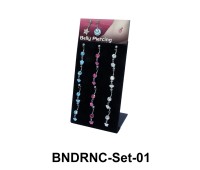 12 Rainbow Belly Piercing Set BNDRNC-Set-01