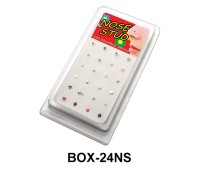 Empty 24 Nose Stud BOX-24NS