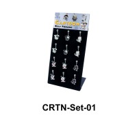 12 Cartoon Belly Piercing Set CRTN-Set-01