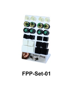 24 Fake Plugs Set FPP-Set-01