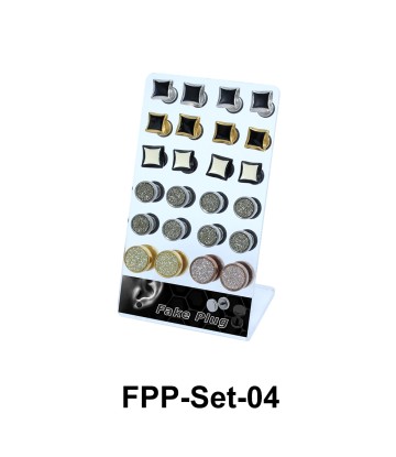 24 Fake Plugs Set FPP-Set-04