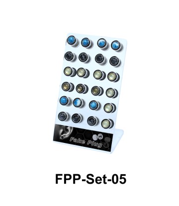 24 Fake Plugs Set FPP-Set-05