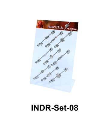 9 Industrial Piercing Set INDR-Set-08