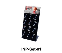 12 Invisible Nipple Piercing Set INP-Set-01