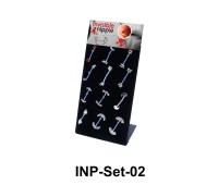 12 Invisible Nipple Piercing Set INP-Set-02