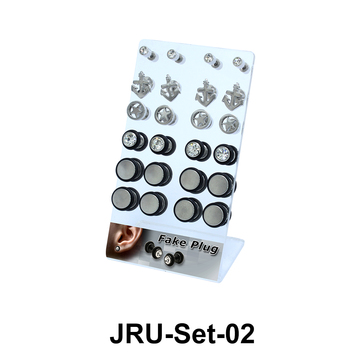 24 Fake Plugs Set JRU-Set-02