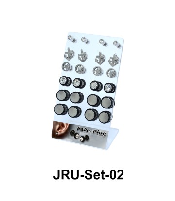 24 Fake Plugs Set JRU-Set-02