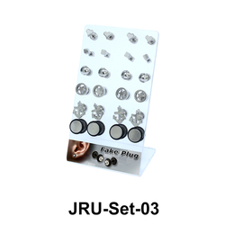 24 Fake Plugs Set JRU-Set-03