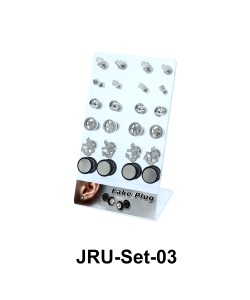 24 Fake Plugs Set JRU-Set-03