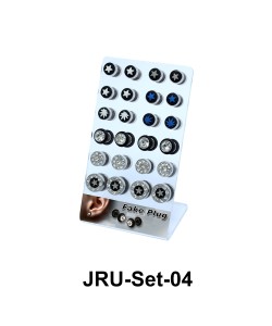 24 Fake Plugs Set JRU-Set-04