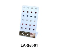 24 Labret Push-in Set LA-Set-01
