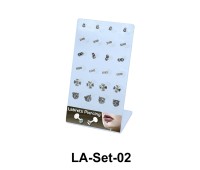 24 Labret Push-in Set LA-Set-02