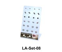 24 Labret Push-in Set LA-Set-08