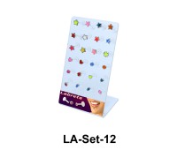 24 Labret Push-in Set LA-Set-12