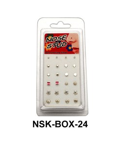 Empty Nose Stud Box Set NSK-BOX-24