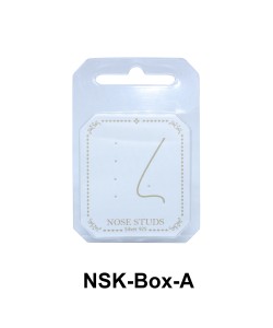 Empty Nose Stud Square Box Set NSK-BOX-A